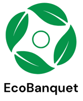 Eco friendly leafy Buffet Plates logo