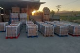 Palettes carreaux terre cuite