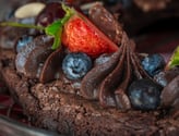 brownie cremoso com muito chocolate para festas