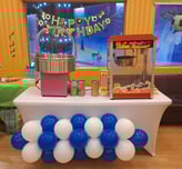 popcorn machine cotton candy machine