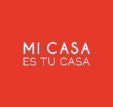 Slogan de MI CASA, Tienda Multimarca con paleta de color 1, reflejando la identidad visual de la marca.