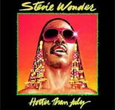 Stevie Wonder Hotter Than July album cover