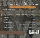 Stevie Wonder Natural Wonder album back cover