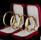 Cartier Bangles with Diamonds