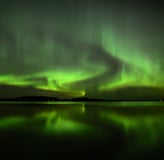 AUrores boréales - îles Lofoten