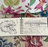 Croquis à la main d'Aliénor Crépin, fondatrice de HOJE STUDIO