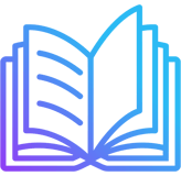 ector icon of an open book symbolising recommended reading or learning resources