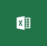 Microsoft Excel icon: essential spreadsheet tool for data cleaning, analysis, and reporting