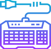 Keyboard vector for recommended products