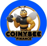a cartoon bee with a bee on the front of a coin