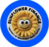 a sunflower with eyes and eyes closed, with a smiley face