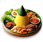 nasi tumpeng mamirasa