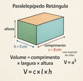 volume paralelepipedo