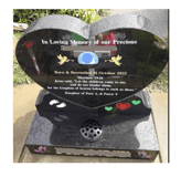 Baby headstone in Auckland NZ 