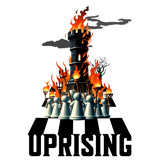 a chess game with a chess game board