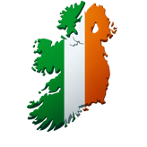 a map of ireland's county of corke county