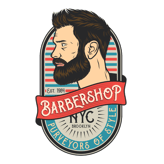 a man with a beard and beard in a barber shop