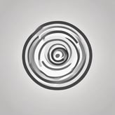 a circular object with a spiral design