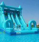 bouncy rental, bouncy castle, water slide