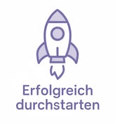 Icon Erfolgreich durchstarten