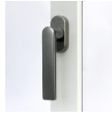 a door handle handle latch latch on a door handle