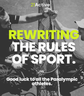 Good luck post for the paralympic games 2024.