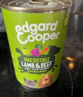 Edgard Cooper Lamb & Beef flavour Tinned food