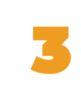 number-3-orange