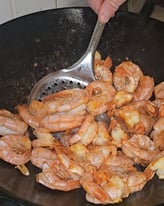 crevette  frit