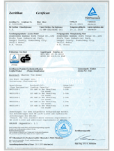 Bungee Cord GS certificate