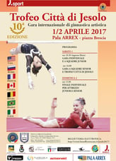 Locandina Trofeo Città di Jesolo 2017