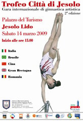 Locandina Trofeo Città di Jesolo 2009