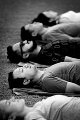 Savasana helps shift our nervous system from a state of activity (sympathetic) to a state of rest (p