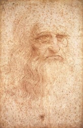 Leonardo Da Vinci self portrait