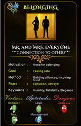 Eden the game of life archetyp Mr and Mrs everyone