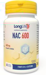 LongLife® NAC 600 mg -Precursore del glutatione.-png