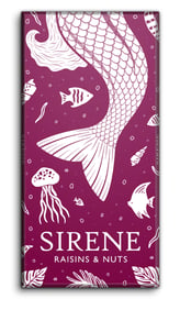 Sirene Chocolate with raisins and nuts