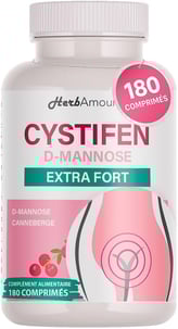 Flacon de complément alimentaire D-Mannose CYSTIFEN