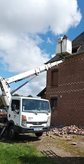 démontage cheminée