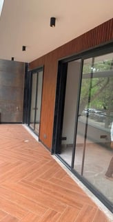 Perfectly Designed and Spacious Balcony of 3 BHK Luxury Builder Floor in Vasant Kunj, Shanti Kunj