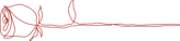 Allure Dance Studios red rose outline left