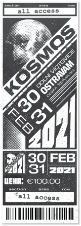 Boleto para Festival de Música Kosmos