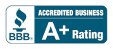 Better Business Bureau (BBB) - Accredited Business - A+ Rating