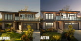Day to Dusk Before and After