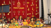 Chidren's ensemble in May Mahotsavam