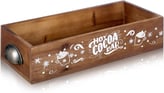 Vesici Hot Cocoa Bar Wood Storage Box