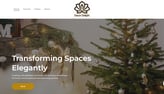 Event planning company website for Decor Delight designed by Suvarna Visions