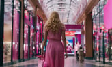 femme, shopping, zone commercial
