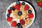 Greek Yogurt with Berries and Honey