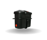 DASS Black Motorcycle Side Box (CAMRY MATT)